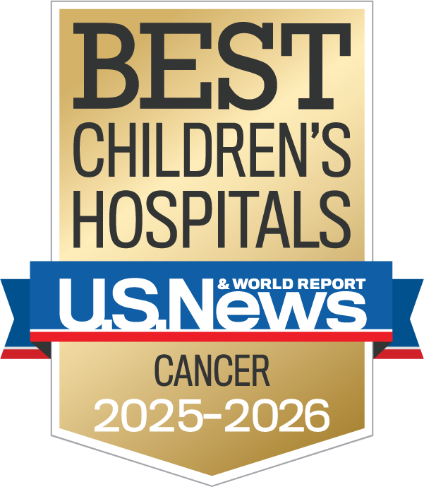 Top Children's Hospital by U.S. News and World Report for Cancer 
