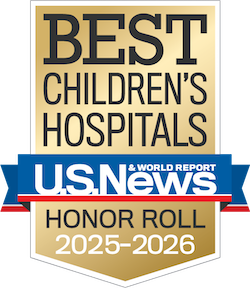 U.S. News and World Report honor roll badge