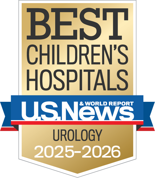 Top Children's Hospital by U.S. News and World Report Urology