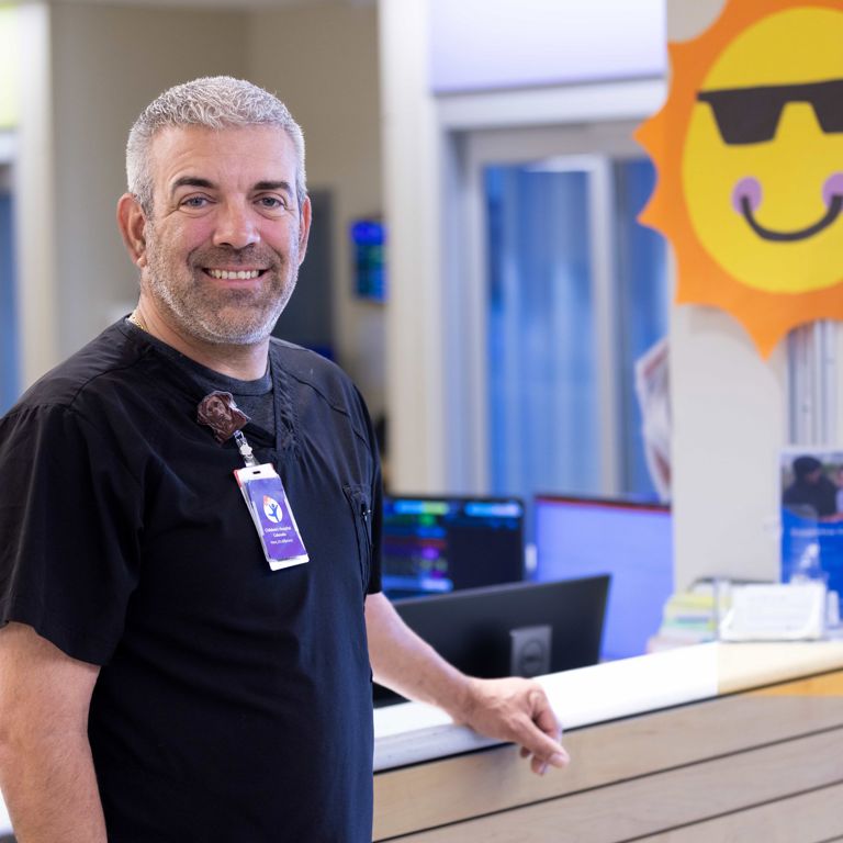 Clinician smiling for a photo