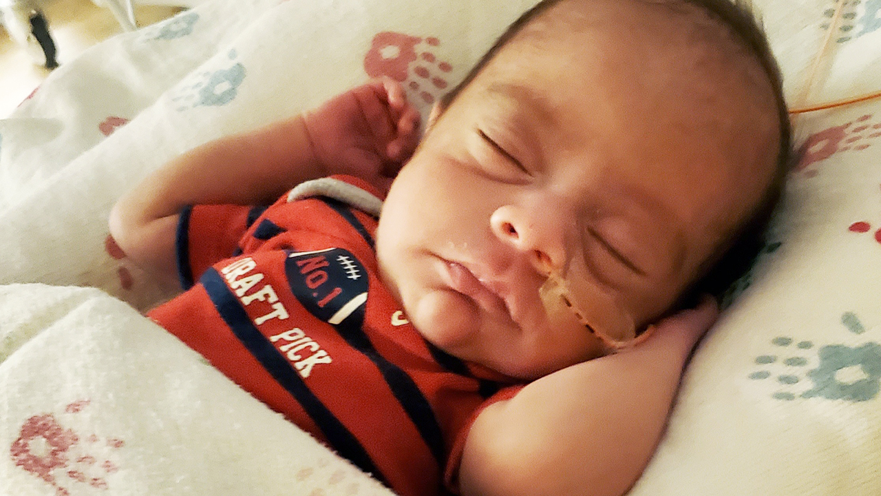 Jose Alejandro as a baby