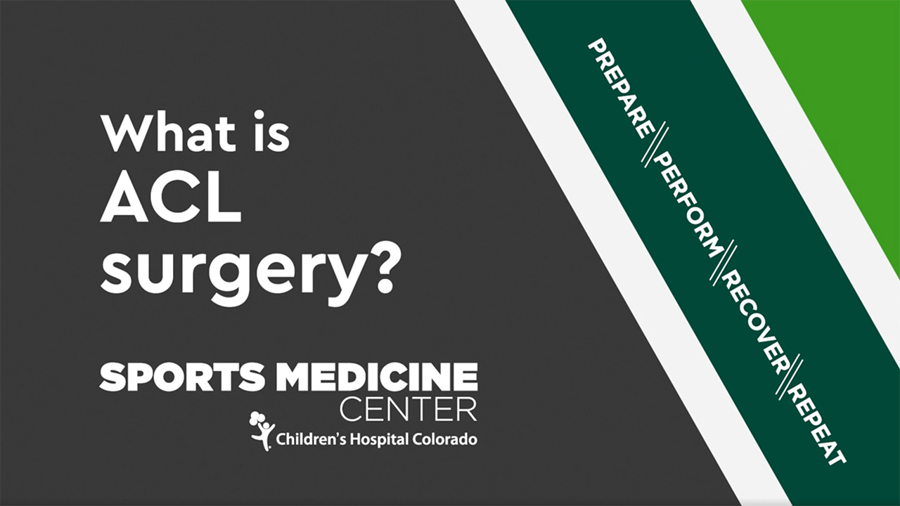 What is ACL Surgery video image