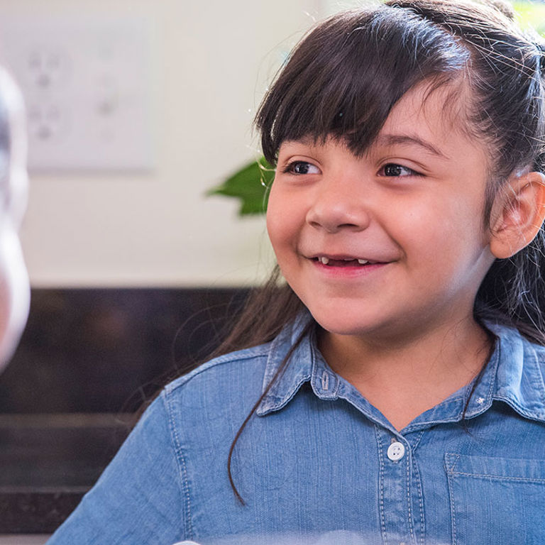 Yaretzi, who is learning to manage her asthma
