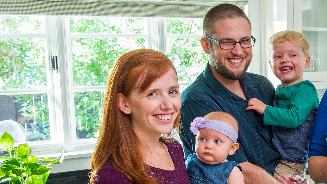 Karla, Derick, Jaden and baby