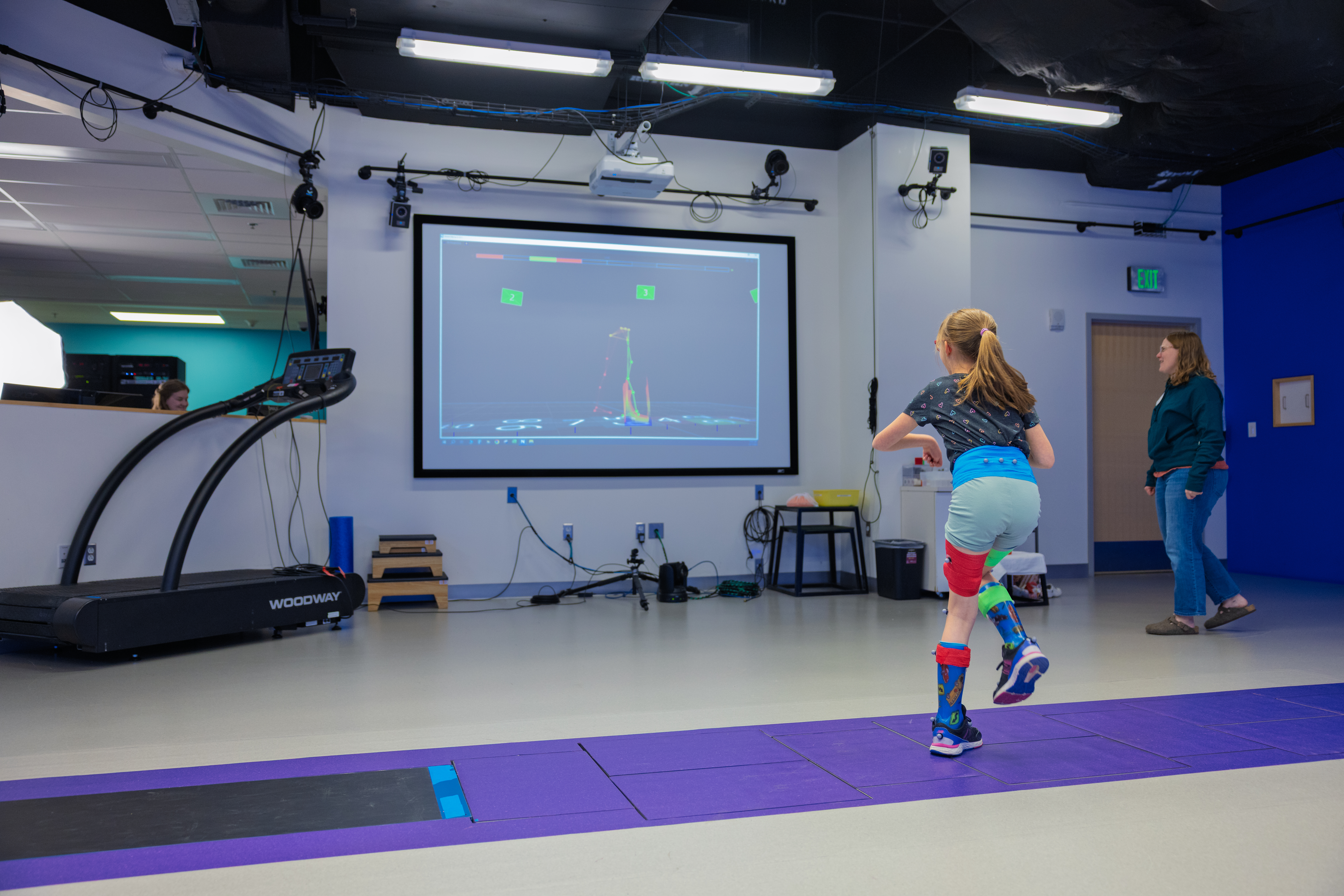 Gait Lab testing