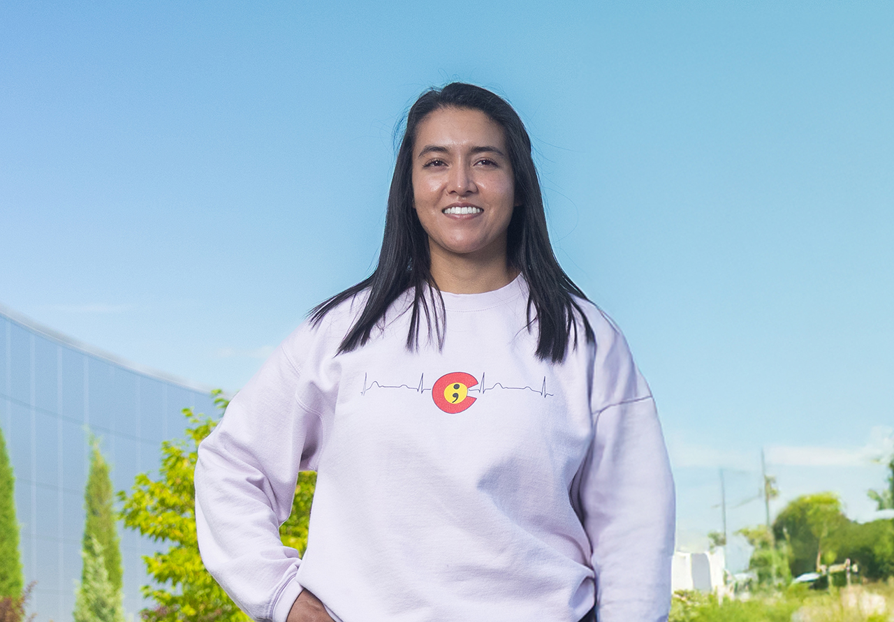 Samantha Mangar, Associate Clinical Manager, in the Pediatric Psychiatric Emergency Department.