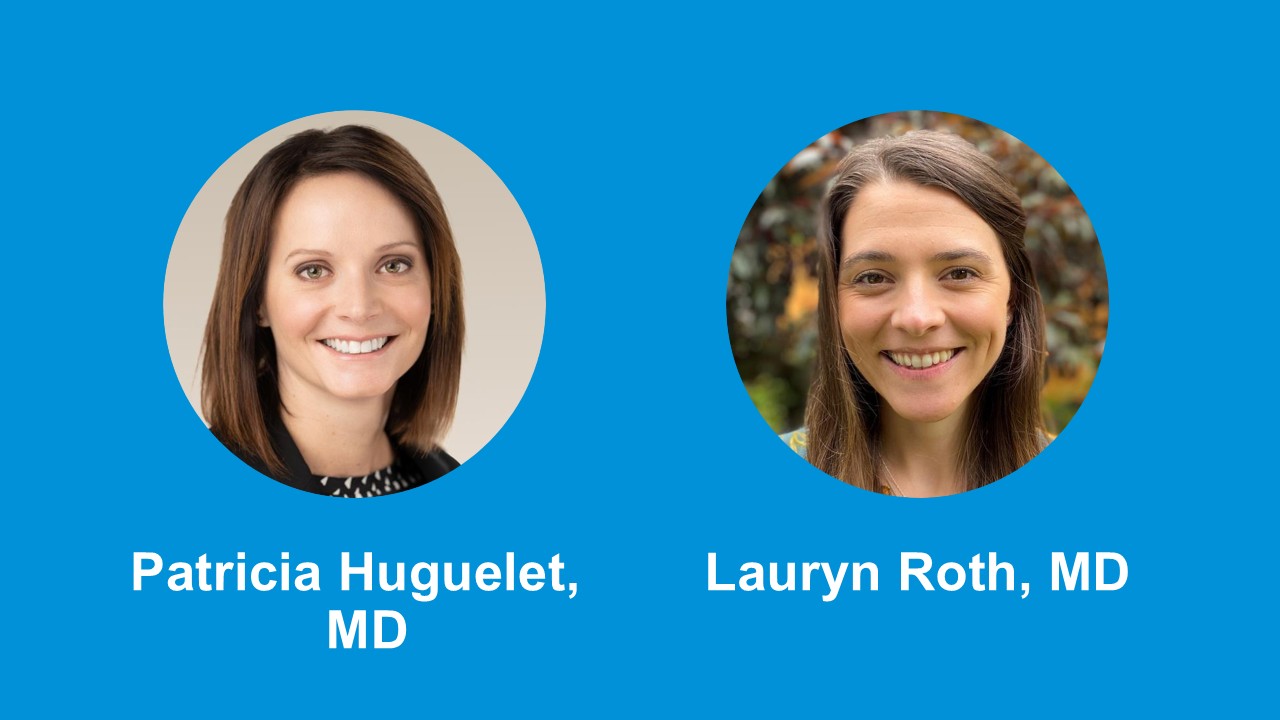 Thumbnail showing Patricia Hugulet and Lauryn Roth's headshots and names. 