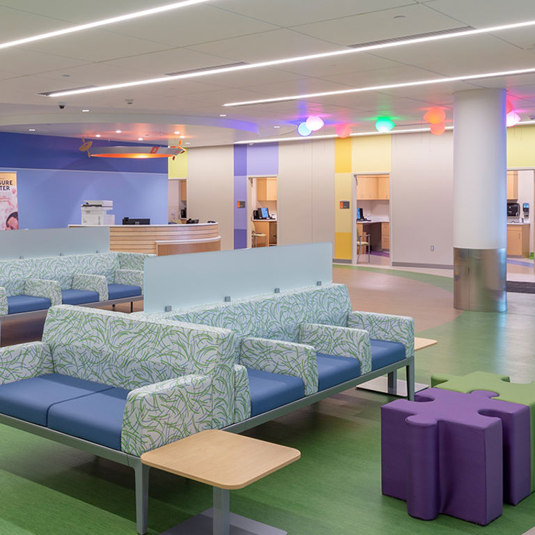 Emergency Department entrance at Children's Hospital Colorado, Colorado Springs