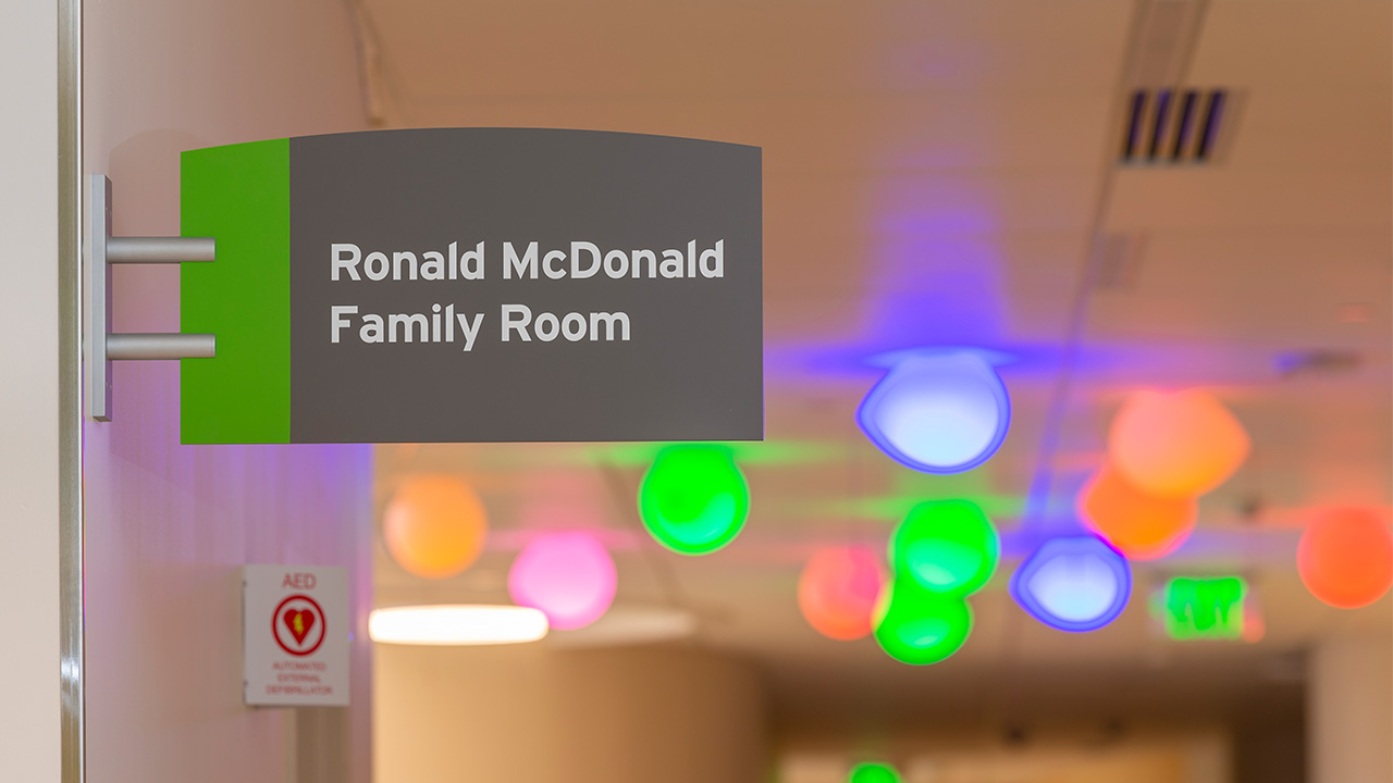 Children's Hospital Colorado, Colorado Springs Ronald McDonald Family Room